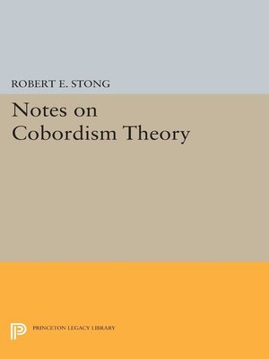 cover image of Notes on Cobordism Theory